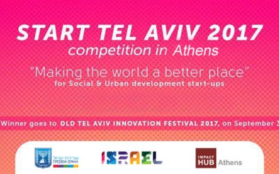 START TEL AVIV COMPETITION 2017 | MAKING THE WORLD A BETTER PLACE!