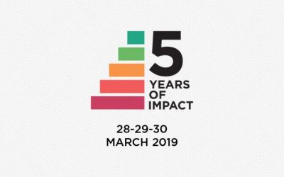 #5yearsofimpact  – “A world that works for all”