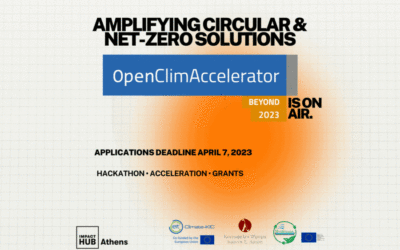 Ξεκινούν οι αιτήσεις για το OpenClimaccelerator Beyond 2023