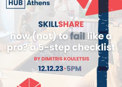 How (not) to fail like a pro? A five-step checklist #skillshare