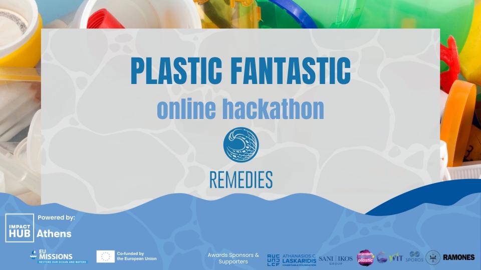 Successful Completion of the Plastic Fantastic Hackathon 2024 and Announcement of Winners
