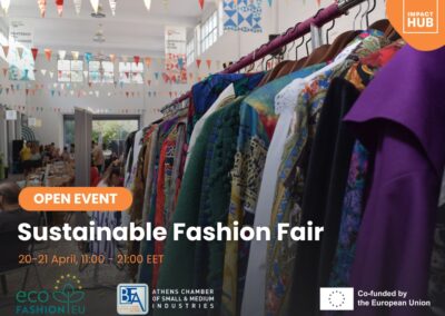 Sustainable Fashion Fair at Impact Hub Athens