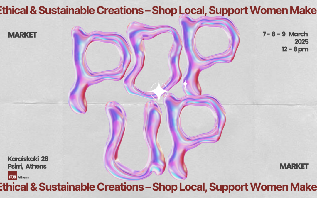 Pop-Up Market, Women Makers Edition