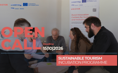 Incubation Program on Sustainable Tourism for existing entrepreneurs and people interested in developing an idea